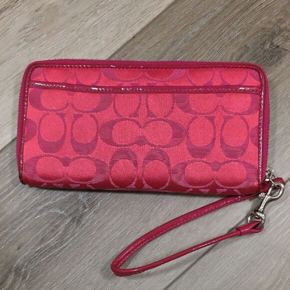 Coach RARE Poppy Bella Tote and Wallet Set - Picture 13 of 15